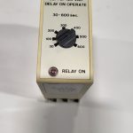 TIME DELAY RELAY ON OPERATED 11 PINS  (0.15-3 sec.) 120VAC