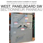 INTERRUPTEUR A PANNEAU 60A 600V 3PH WESTINGHOUSE