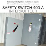 INTERRUPTEUR 1200A 208V 3PH FUSIBLE